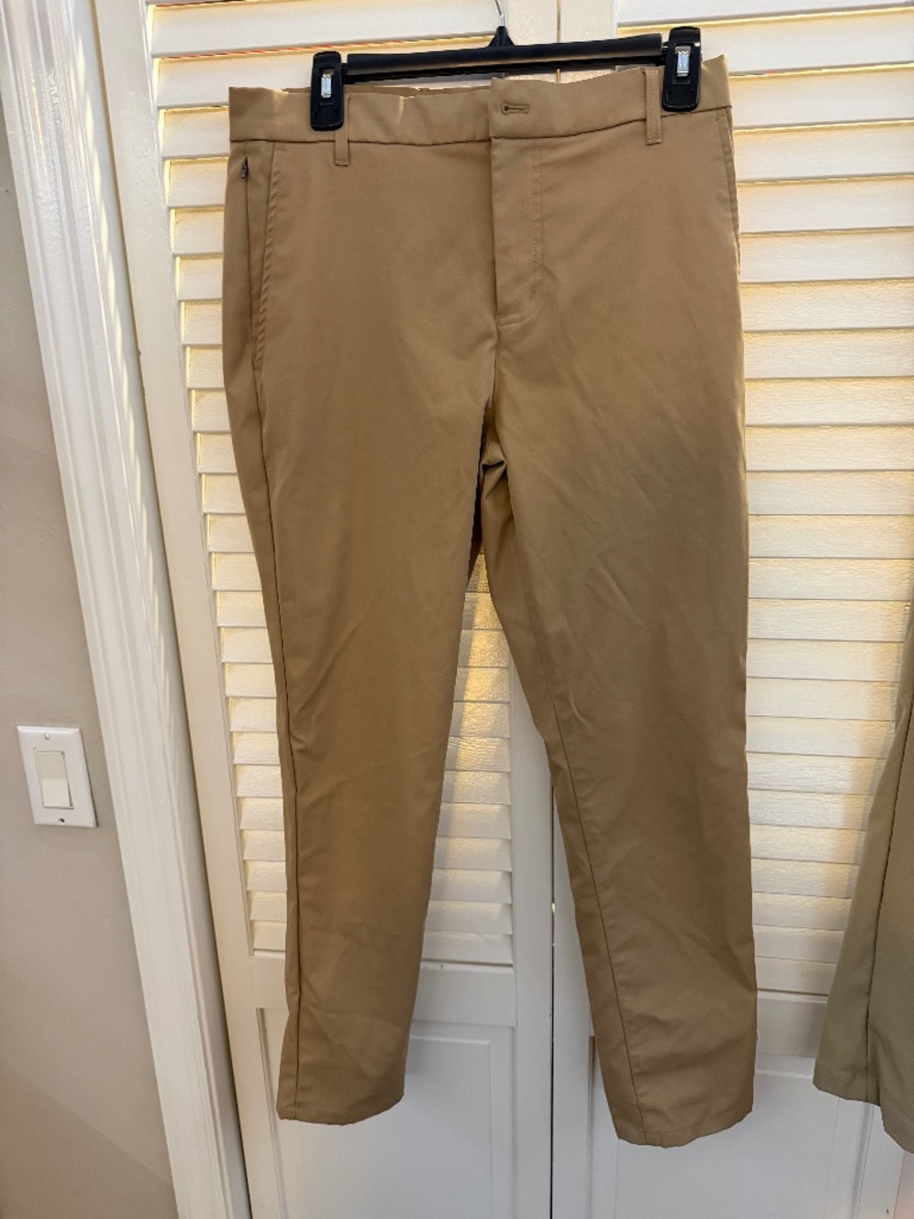 Wowie Daily Chino Stretch Pants Khaki Men’s 30x30 Slim Fit